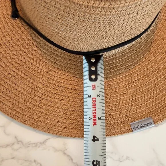 Columbia Women's Gobal Adventure Packable Straw Hat | Size M | UPF 30 | NWOT - Picture 4 of 13